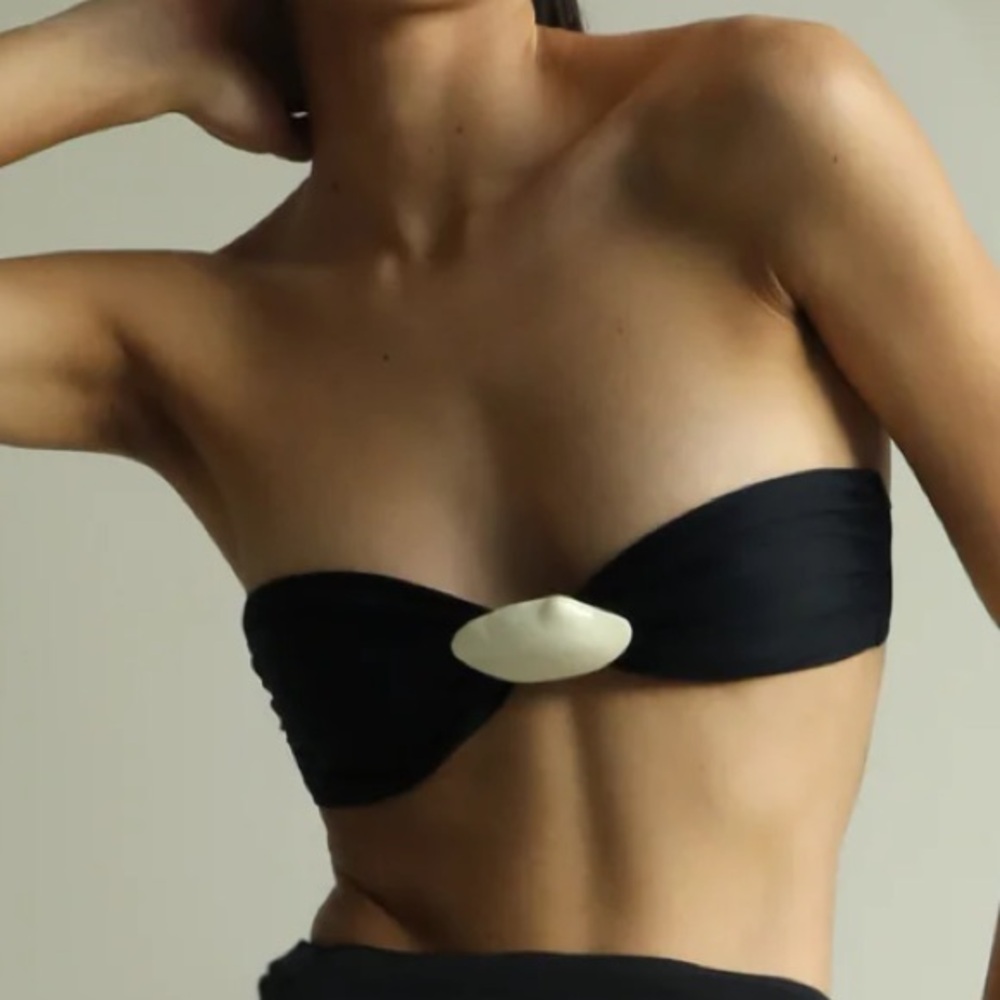 OSTRA BRASIL SWIM TOP RETO SHELL BLACK-L